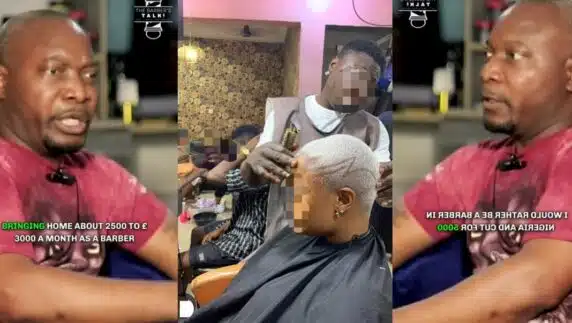 Nigerian Barber England Profession