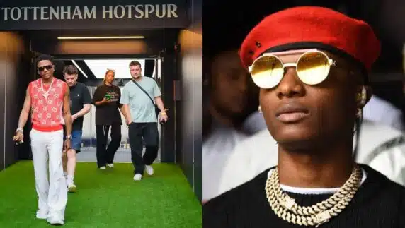 Wizkid Tottenham Hotspur Stadium