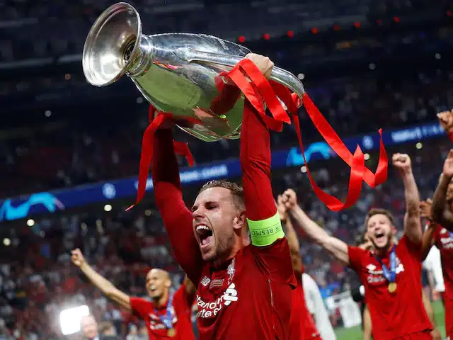 Jordan Henderson spotted filming Liverpool exit video