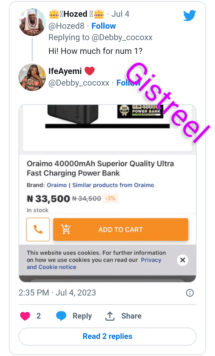 Nigerian lady blocks man after being deceived with fake N1,000,000 credit alert as birthday gift