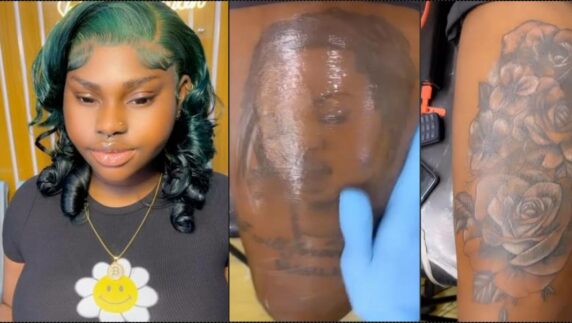Queen of England: Naira Marley mourns Queen Elizabeth II with tattoo of her  face [Video] - Gistlover