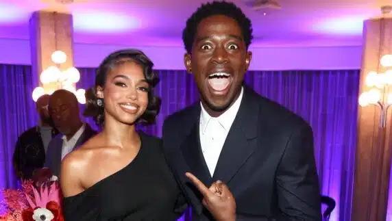 Damson Idris teaches girlfriend, Lori meaning of 'nyash' (Video)