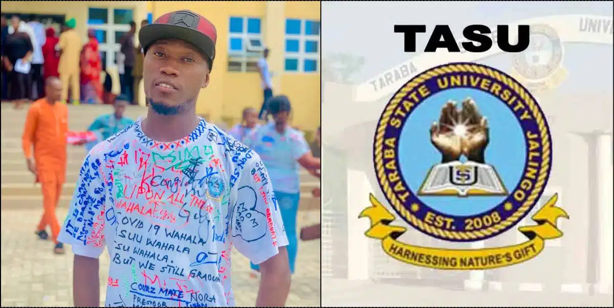 Student hails himself as 'first male virgin to graduate in the history of Taraba State University'