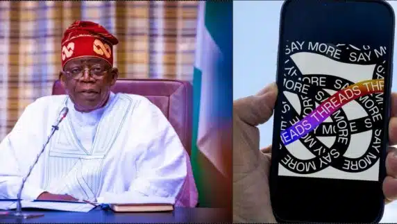 Tinubu joins Mark Zuckerberg's new app, Threads