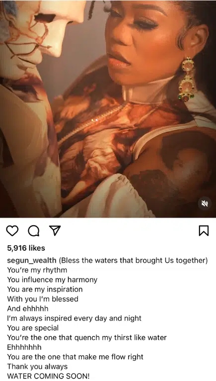 "With you, I’m blessed” - Toyin Lawani's husband, Segun wealth, shares loving message hours after expressing tiredness with the “perfect relationship” pretense