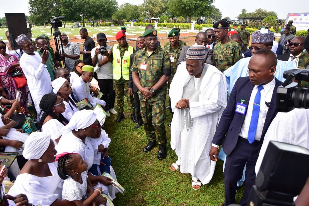  Heartfelt photos from funeral of 22 soldiers killed in Niger State