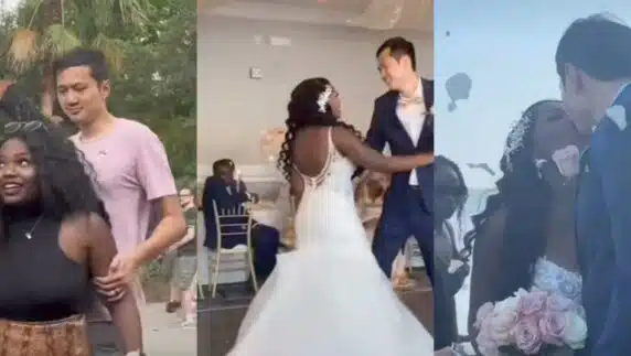 Lady gets married to man she mistakenly bumped into on the street