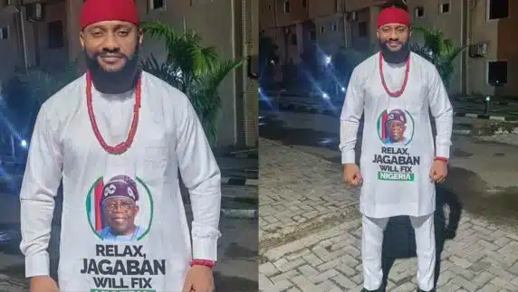 “I believe in him” – Yul Edochie gives himself a new name as he unashamedly declares love for President Tinubu