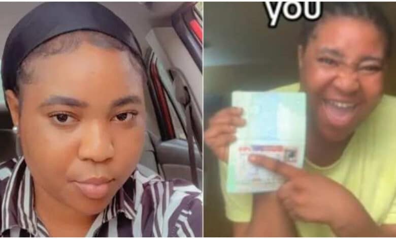 "I did it myself”- Lady obtains Canada visa without an agent, proudly displays stamped passport