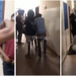 "It's me he's going to choose” - Drama as two female students fight over boyfriend after bumping into each other in his room (Video)