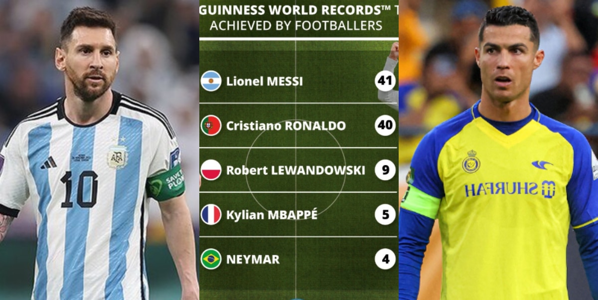 Lionel Messi Surpasses Cristiano Ronaldo Secures Most Guinness World Record Titles For A