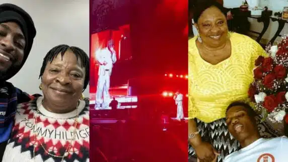 Davido tribute Wizkid's mother