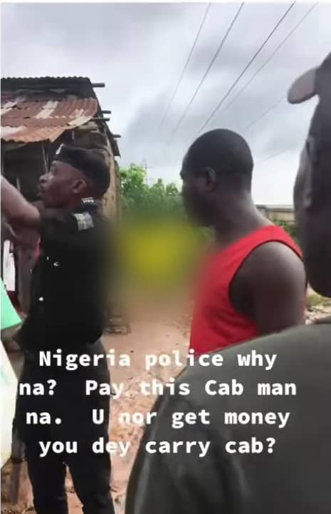 "You're going nowhere, pay me my money" – Okada driver confronts policeman over transport fare