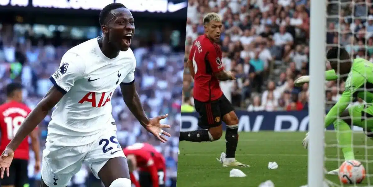 Tottenham grab a 2-0 win over Manchester United