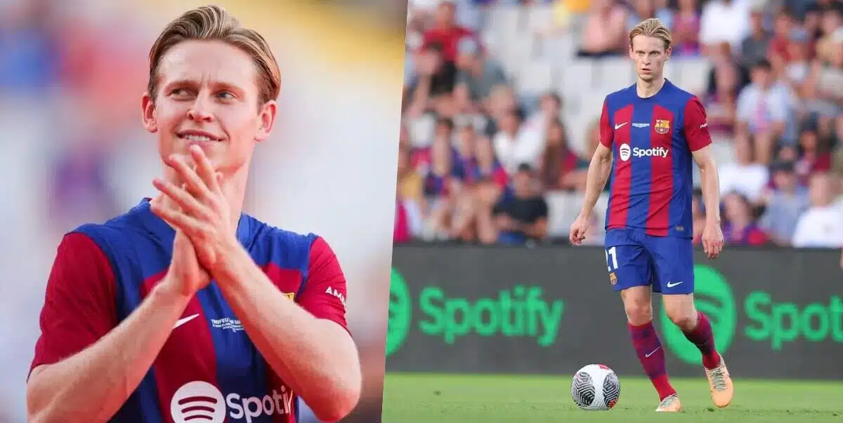 Frenkie de Jong expresses his desire to retire at Barcelona