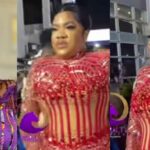 "Who dey breathe?" – Toyin Abraham's outfit at recent event sparks reactions