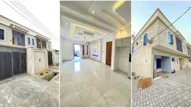 "Pay N1.5 m only, and it's all yours" - Lady posts photos of big house for sale on Twitter, Photos cause buzz