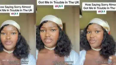 UK-based Nigerian lady sorry