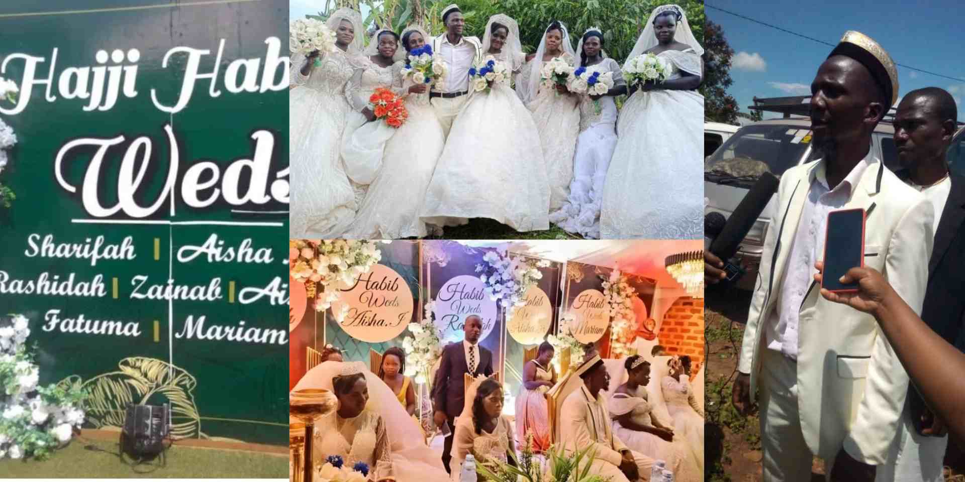 Man marries seven women same day to prevent jealousy