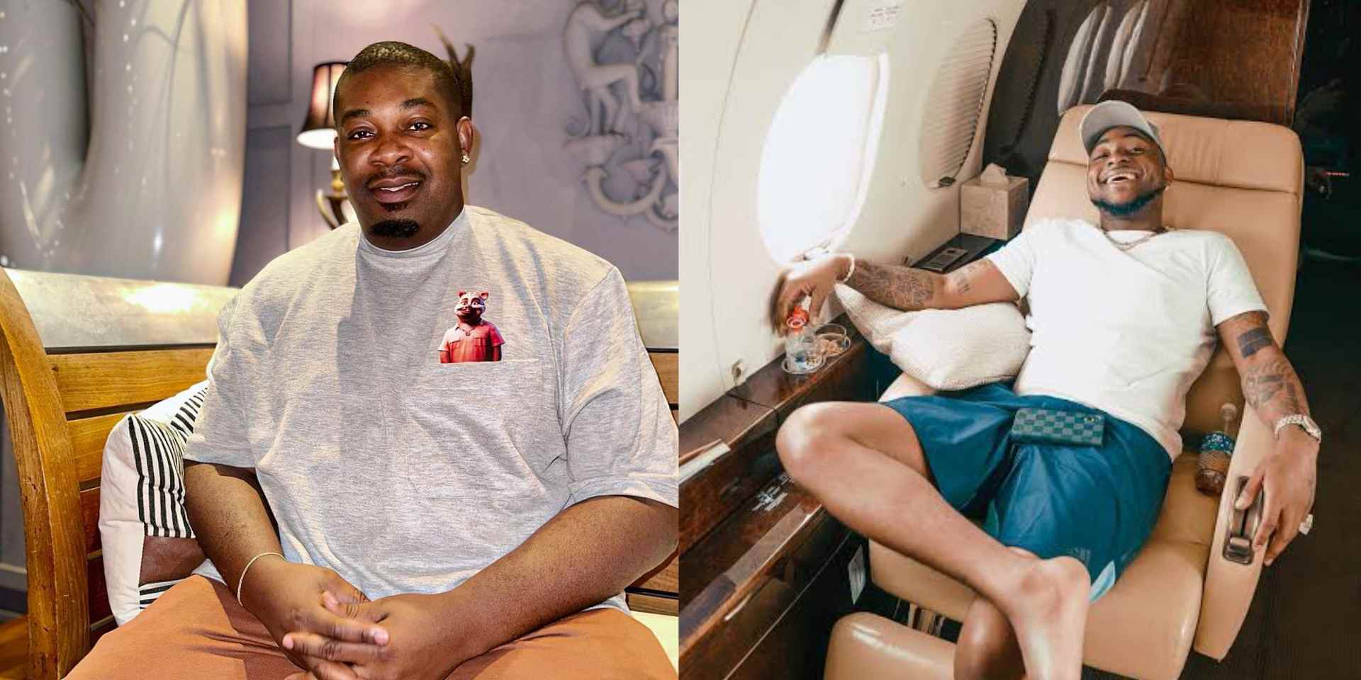 Don Jazzy expresses desire to have private jet like Davido