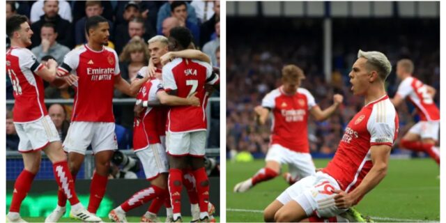 Epl Trossard Saves Arsenal Day With Lone Goal Against Everton