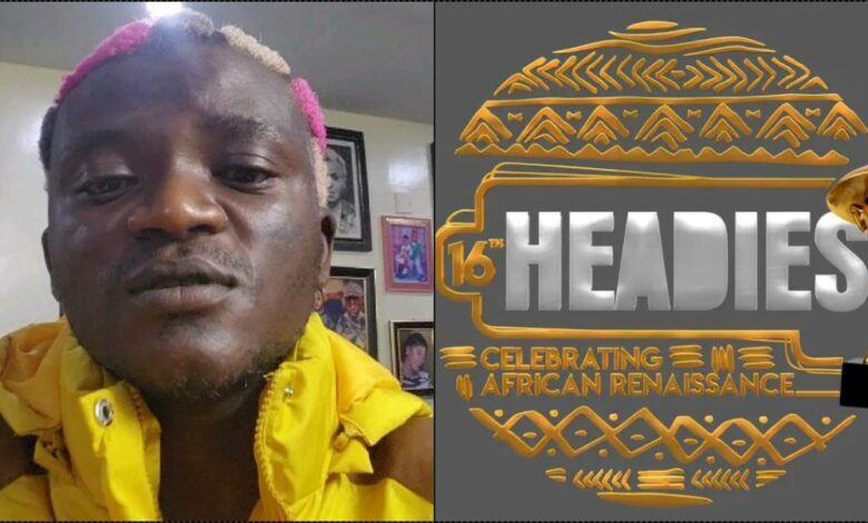 2023 Headies: "Nobody failed me, I failed myself" — Portable