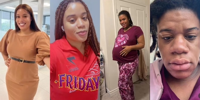 Lady who hoped to be beautiful during pregnancy shares transformation (Video)