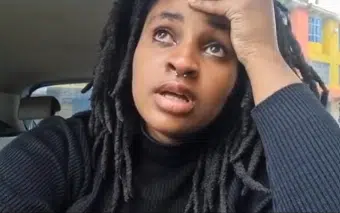 "Anniversary plans ruined" - Lady cries bitterly as her UK Visa to visit boyfriend gets denied (Video)