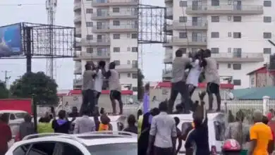 Man Caught on Camera Attempting Suicide in Lekki