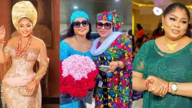 Regina Daniels celebrates mother, Rita Daniels on her appointment with Governor of Delta State