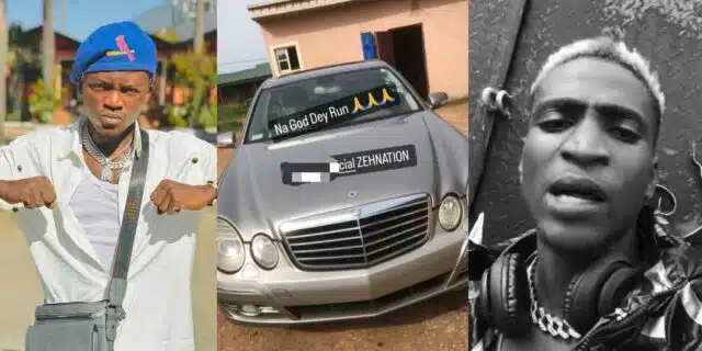 Portable acquires Mercedes Benz for his artiste