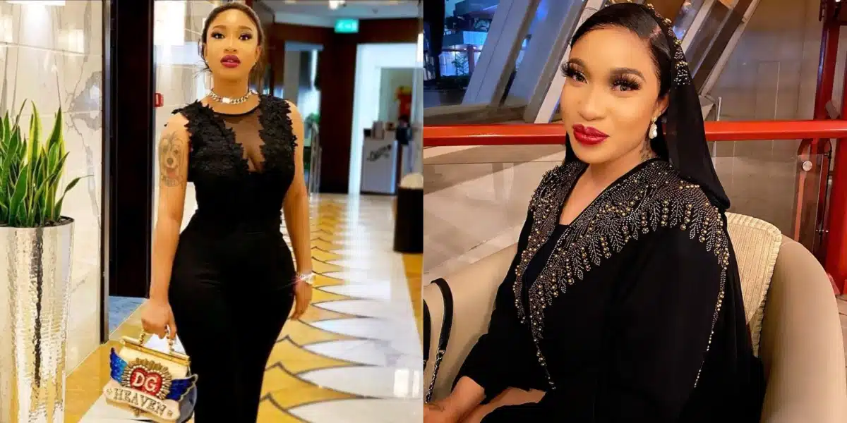 Tonto Dikeh receives backlash as she officially decamps to APC