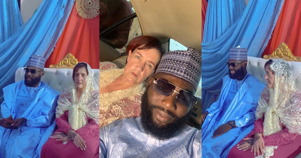 Nigerian man gets married to foreign lover in style