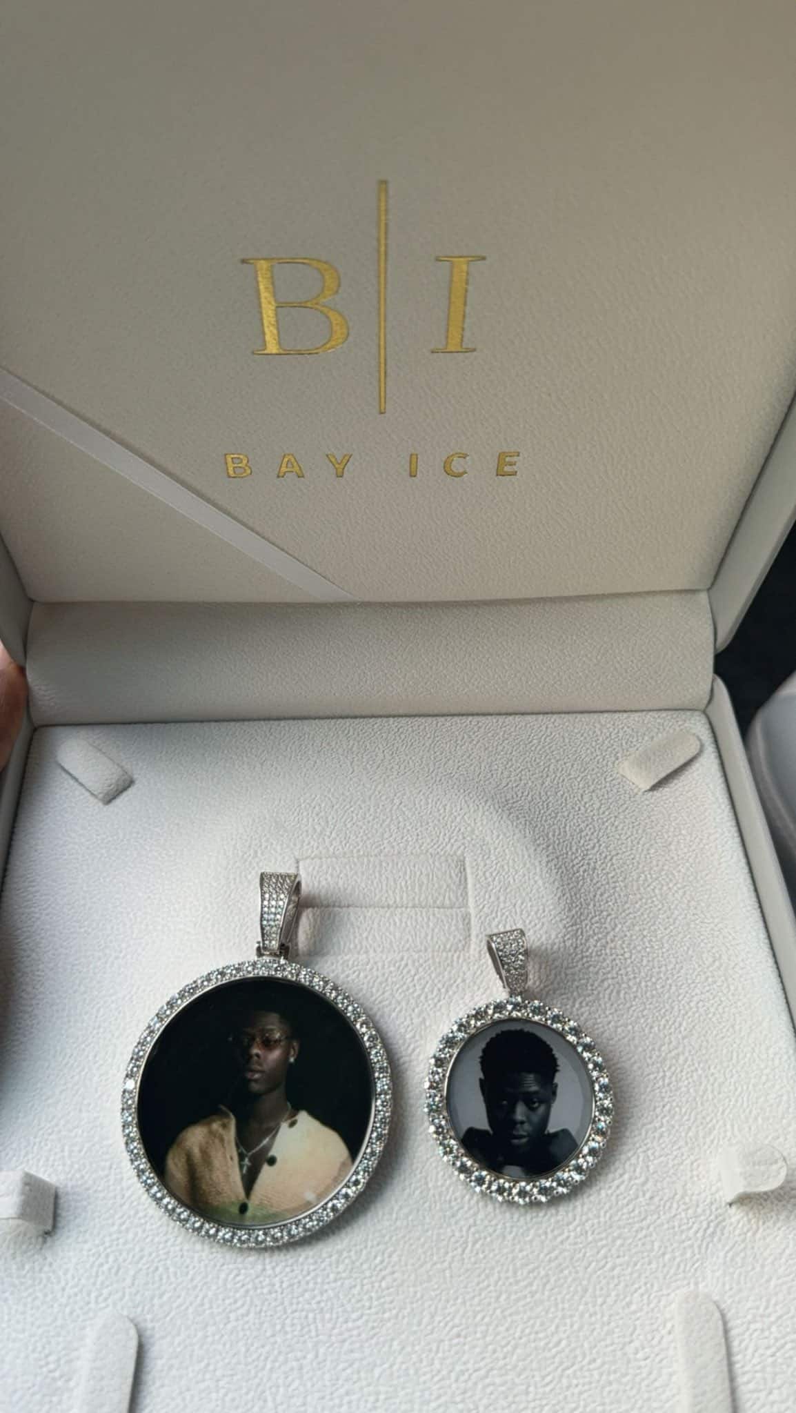 Bella Shmurda immortalizes late best friend, Mohbad with customized pendant