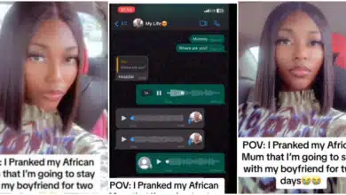 "Don't look for me" - Lady tells her mum she's not coming home, needs to spend 2 days with boyfriend; she reacts