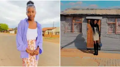 Young and proud - 20-year-old lady celebrates as she becomes a homeowner at a tender age