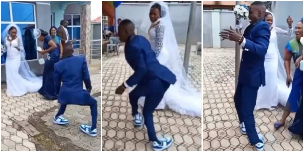 Groom stuns many with energetic wedding dance despite disability