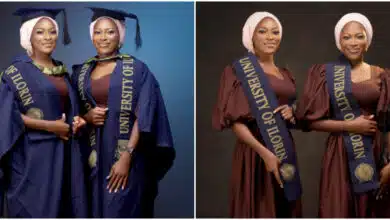 Twin sisters stun many as they bag first-class degrees from UNILORIN