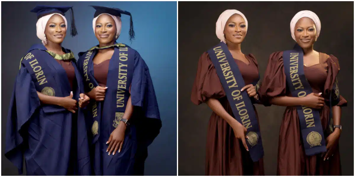 Twin sisters stun many as they bag first-class degrees from UNILORIN