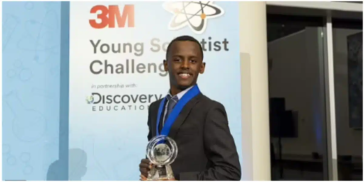 14-year-old boy crowned America's top young scientist, wins $25k prize for developing soap that treats skin Cancer