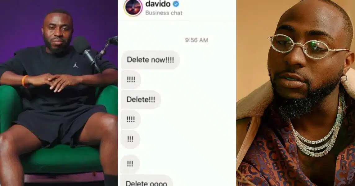 Davido Samklef chat