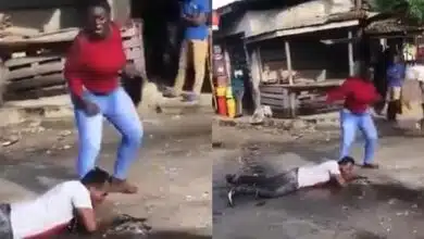 “Is it by force?” — Lady says as man tearfully begs her not to leave him