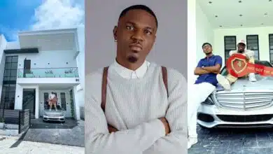 Spyro celebrates purchase multi-million naira house