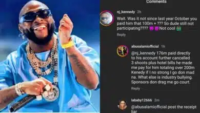 Davido thief ₦176 million account canceled 3 shoots Businessman