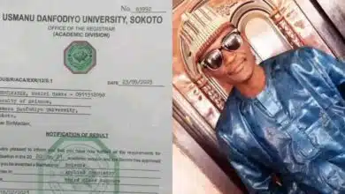 Nigerian man 14 years University 4-year degree certificate