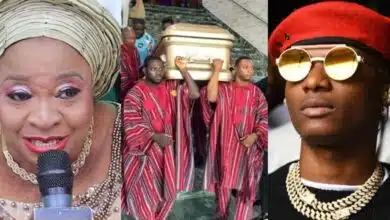 Wizkid’s late mom Balogun final resting place