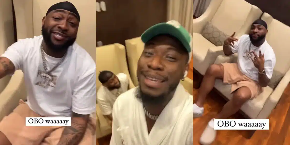 Reality TV star Soma meets Davido