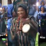 bride beats drum pro wows people wedding ceremony