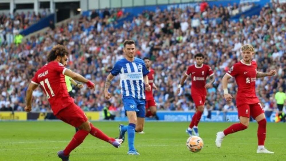 EPL: Points shared after Mo Salah’s brace in Liverpool’s clash against Brighton