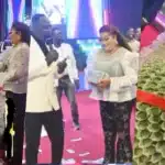 pastor's wife birthday money sprayed church members